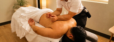 Professional bodyworker providing non-registered massage services at Blackriver Health & Therapy on North Road in Burnaby, BC.